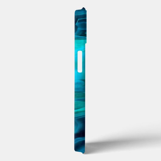 Sea Green Agate Texture Case-Mate iPhone Hülle (Rückseite / Rechts)