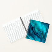 Sea Green Agate Texture Notizblock (Innenseite)