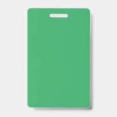 Sea Green #EEAD65, Aqua Forest Ausweis (Rückseite)