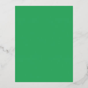 Sea Green #EEAD65, Aqua Forest Folien Feiertagspostkarte
