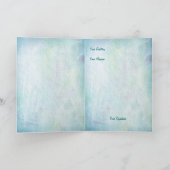Sea Green Fantasy Einladung (Innenseite)