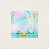 Sea Green Holographic Glitzer Tropfen erhalten Log (Vorderseite)