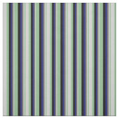 Sea Green, Light Gray, Dim Gray, Blue & Black Stoff (Muster)