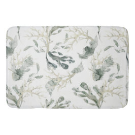 Sea Grüntöne Pattern Badematte