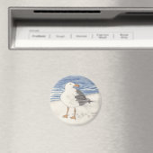 SEA GULL-Magnet (rund) Magnet (In Situ (Geschirrspüler))