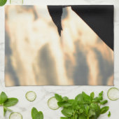 Sea Gull Sunset Geschirrtuch (Gefaltet)