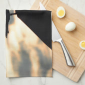 Sea Gull Sunset Geschirrtuch (Viertel Falte)