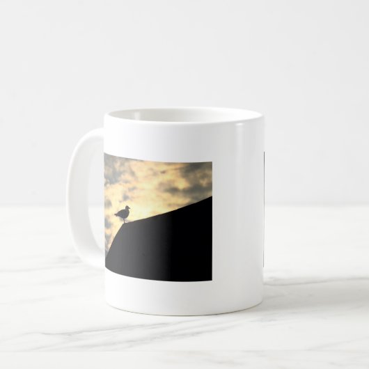 Sea Gull Sunset Kaffeetasse (Vorderseite Links)