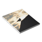 Sea Gull Sunset Notizblock (angewinkelt)