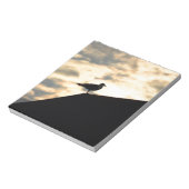 Sea Gull Sunset Notizblock (Rotiert)