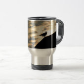 Sea Gull Sunset Reisebecher (VorderseiteRechts)