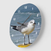 Sea Gull Wall Clock Große Wanduhr (Winkel)
