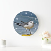 Sea Gull Wall Clock Große Wanduhr (Zuhause)