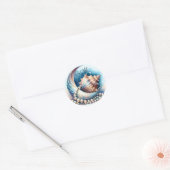 Sea Hexe Crescent Moon Muschel Pearls Sticker (Umschlag)
