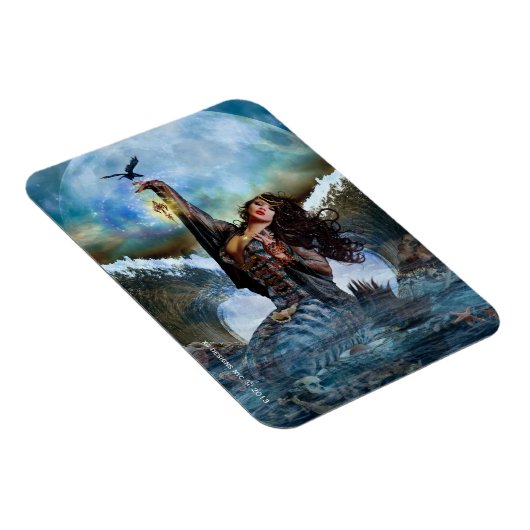 Sea Hexe Magical Mermaid Flexi Magnet (Rechte Seite)