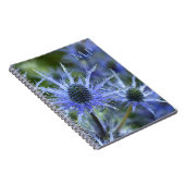 Sea Holly Thistle Monogram Notizblock (Rechte Seite)