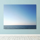 Sea Horizon Sky Canvas Print Leinwanddruck (Insitu (Holzboden))