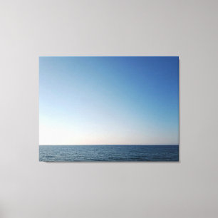 Sea Horizon Sky Canvas Print Leinwanddruck
