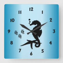 Sea Horse Blue