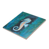 Sea Horse ceramic tile Fliese (Seite)