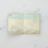 Sea Horse Coastal Beach - Danke, dass Sie Karten m (Innenseite)