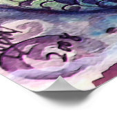 Sea Horse Hugs Poster (Ecke)