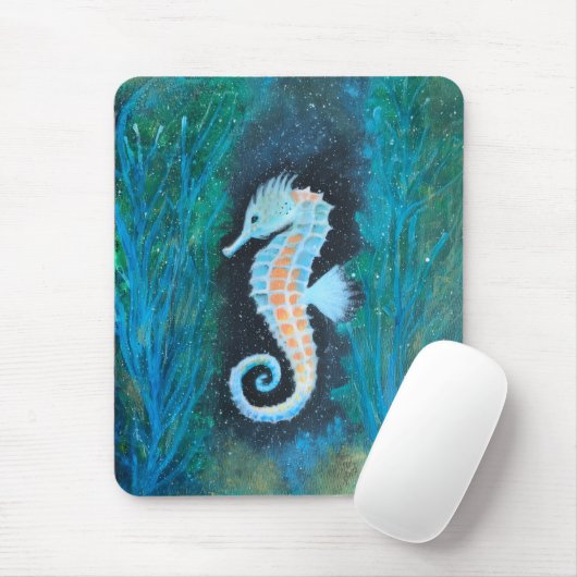 Sea horse mousepad (Mit Mouse)