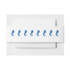 ‚Sea Horse Serenity‘ Bänder (horizontal) Einladungsbanderole