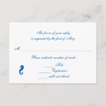 "Sea Horse Serenity" UAwg/Antwortkarten