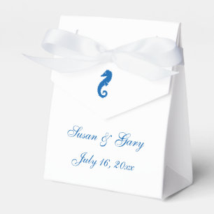 "Sea Horse Serenity" Zelt Gefälligkeitsboxen Geschenkschachtel