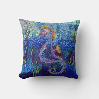 Sea Horse Throw Pillow Kissen