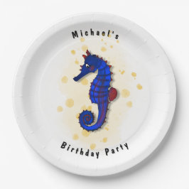 Sea HorseParty Pappteller