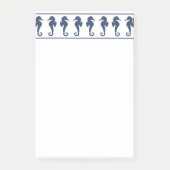 Sea Horses Beach Thema Post-it Klebezettel (Vorderseite)