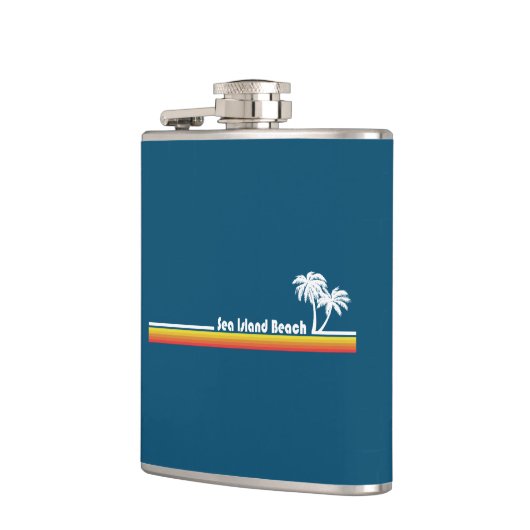 Sea Island Beach Georgia Flachmann (Links)