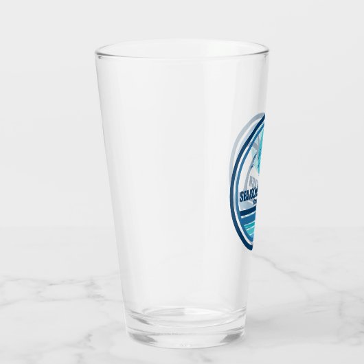 Sea Island Beach Georgia Palm Tree Birds Glas (Rechts)