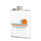 Sea Island Beach Georgia Sun Palmen Flachmann (Links)