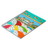 Sea Isle Band Shell Spiral Notebook Notizblock (Linke Seite)