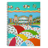 Sea Isle Band Shell Spiral Notebook Notizblock (Vorderseite)
