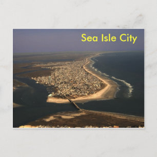 Sea Isle City Aerial Postkarte