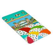 Sea Isle City Band Muschel 4 x 6 Flexible Magnet (Rechte Seite)