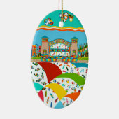 Sea Isle City Band Muschel Keramik Ornament (Rechts)