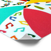 Sea Isle City Band Muschel Poster (Ecke)