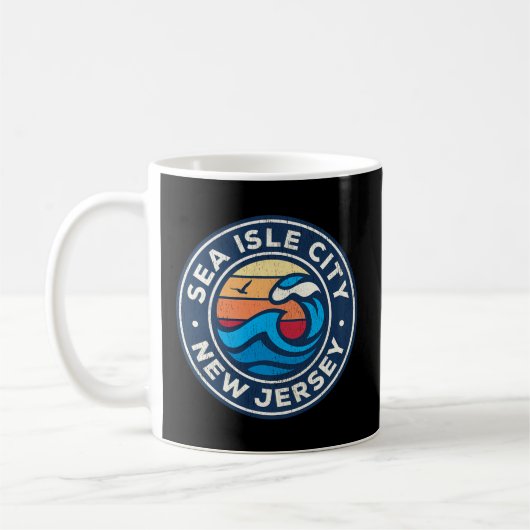 Sea Isle City New Jersey Kaffeetasse (Links)