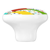 Sea Isle City New Jersey Keramik Pull Knob Keramikknauf (Seitenansicht)