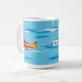 Sea Isle City, NJ-Tasse Kaffeetasse (Vorderseite Links)