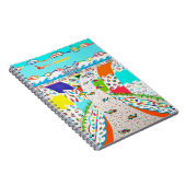 Sea Isle Promenade Spiral Notebook Notizblock (Rechte Seite)