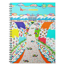 Sea Isle Promenade Spiralblock Notizblock