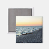 Sea Kayak am Strand Sand Captiva Island Magnet (Vorderseite/Rückseite)