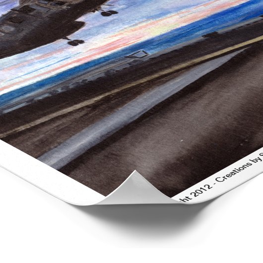 Sea Knight Poster (Ecke)