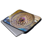 Sea Lamprey Mouth Laptopschutzhülle (Vorne Knopf)